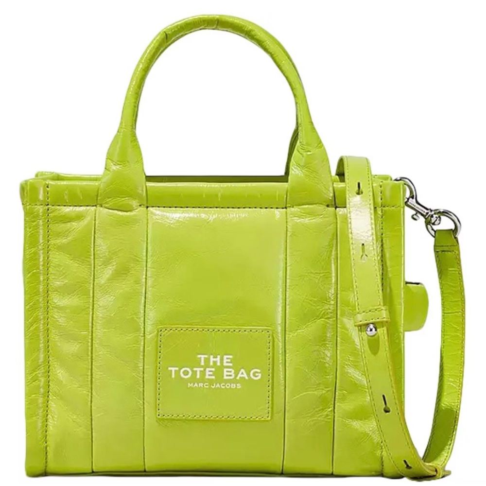 Marc Jacobs Lime Green Small Tote Bag